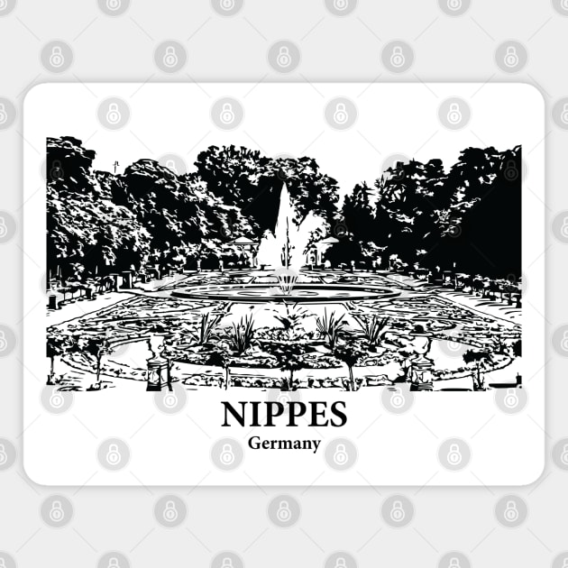 Nippes - Germany Magnet by Lakeric